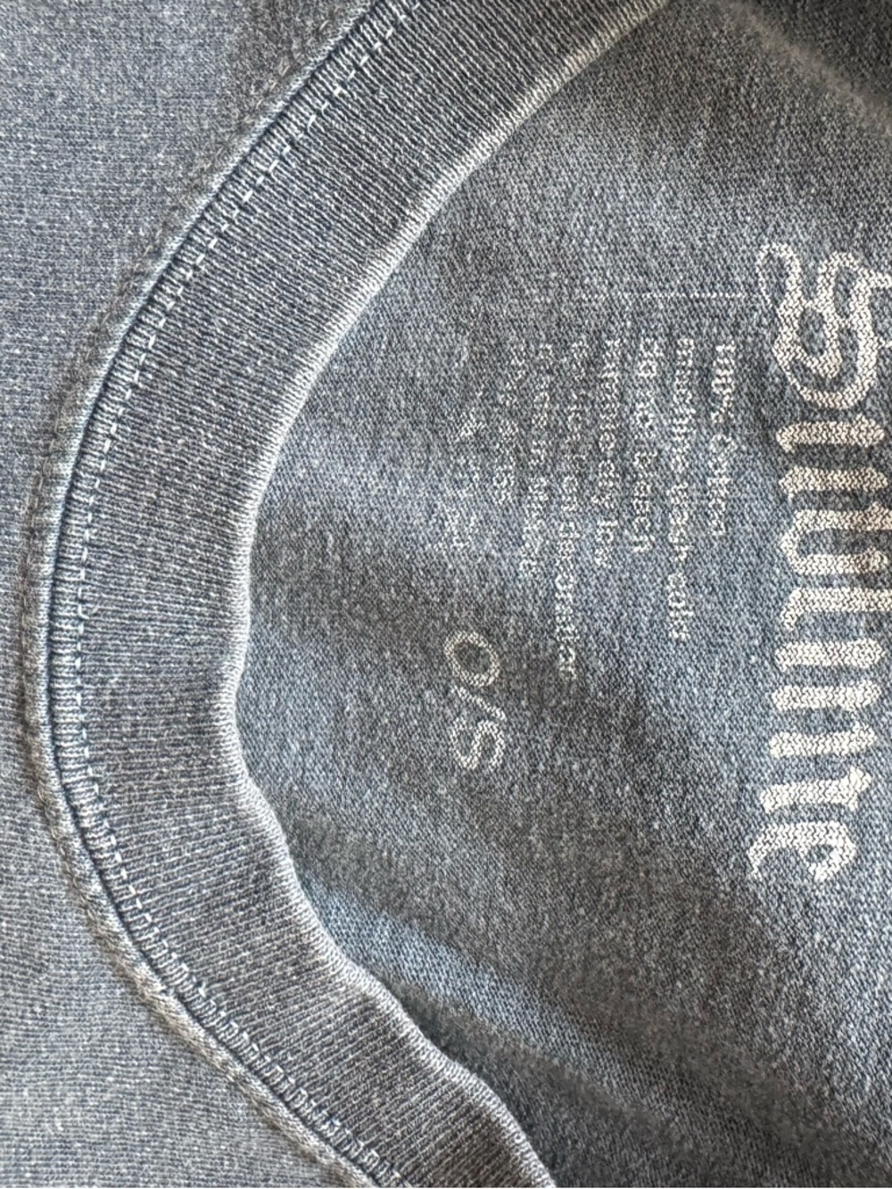 Vintage-Style Sublime Blue Short Sleeve Tee with Sun Graphic - Picture 3 of 3